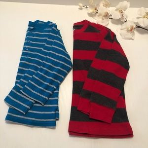 Boy’s Waffle Knit Long Sleeves Shirts Size 5T & 7